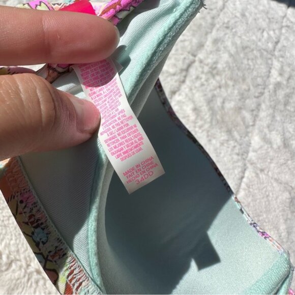 Victoria's Secret | "Byron Bay" Strapless Bikini Top | Size 34DD - Picture 10 of 11